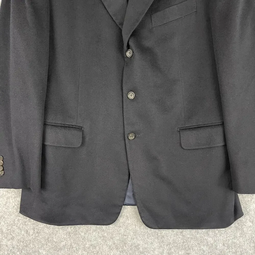Pal Zileri Cashmere Blazer Sport Coat‎ Mens 56IT 46US Blue 3 Button Italy Made